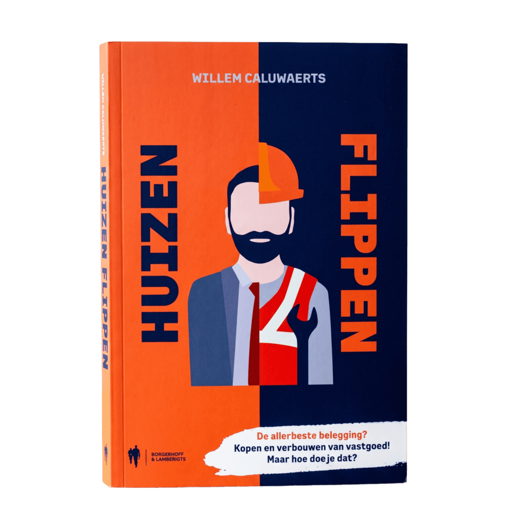 Cover van het boek Huizen Flippen van Willem Caluwaerts